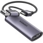 UGREEN Capturadora Vídeo HDMI 4K 1080P HD 60FPS Entrada USB C Tarjeta Capture para Streaming Juegos OBS Compatible con PC Switch