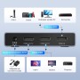 UGREEN HDMI 2.1 Splitter 1 Entrada 2 Salidas 8K@60Hz HDCP 2.2 3D HDR EDID Divisor para Monitores Duales Compatible con PS5/4