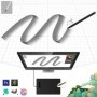 Tableta gráfica XPPen Star G960, tableta de dibujo Digital de 8 pulgad