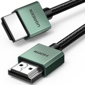 UGREEN Cable HDMI 2.1 8K 10K 60Hz 4K 120Hz Dynamic HDR HDCP eARC Dolby Atmos Alta Velocidad 48Gbps Aluminio Compatible con Mac