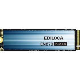 Ediloca EN870 de 1TB PCIe Gen4 SSD, de hasta 7450MB/s, NAND Flash 3D TLC, NVMe M.2 2280, Caché SLC Dinámica, Disco de Estado