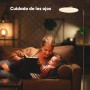 SIBRILLE 36W Lampara de Pie Salon con Control Remoto, Lámpara de Pie LED Regulable 2400LM, Moderna Lámparas de pie 4