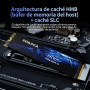 Ediloca EN870 de 1TB PCIe Gen4 SSD, de hasta 7450MB/s, NAND Flash 3D TLC, NVMe M.2 2280, Caché SLC Dinámica, Disco de Estado