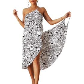 ATRACTIVOLL Mujer Cubre de Traje de baño, Bikini Cover Up, Vestido de Playa Verano, Suelto Beachwear Sexy