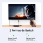 UGREEN HDMI Switch 3 Entradas a 1 Salida, Conmutador 3D 4K@30Hz, Ladron con Mando a Distancia Compatible con PS4 PS5 Xbox