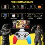 Joso Wireless Mobile Gaming Controller for iPhone, Android, iPad, Tablet, PC, Phone Controller with Phone Clip Supports Cloud
