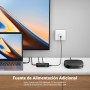 UGREEN HDMI Switch 3 Entradas a 1 Salida, Conmutador 3D 4K@30Hz, Ladron con Mando a Distancia Compatible con PS4 PS5 Xbox