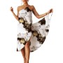 ATRACTIVOLL Mujer Cubre de Traje de baño, Bikini Cover Up, Vestido de Playa Verano, Suelto Beachwear Sexy