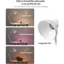 Lepro Lámpara Escritorio LED Industrial con Abrazadera Ajustable, Flexo LED Escritorio Metal Vintage 40W, Lámpara de Mesa de
