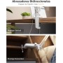 Lepro Lámpara Escritorio LED Industrial con Abrazadera Ajustable, Flexo LED Escritorio Metal Vintage 40W, Lámpara de Mesa de