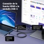 UGREEN Convertidor de Vídeo USB C a HDMI 2.0 4K@60Hz UHD Cable de Alimentación USB A(1M) Adaptador Compatible con Win, macOS,
