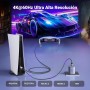 UGREEN Convertidor de Vídeo USB C a HDMI 2.0 4K@60Hz UHD Cable de Alimentación USB A(1M) Adaptador Compatible con Win, macOS,