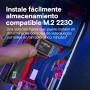 Crucial P310 SSD 1TB PCIe Gen4 NVMe M.2 2230 SSD Interno, hasta 7.100 MB/s, Compatible con Steam Deck, ASUS ROG Ally, MSI Claw &