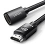 UGREEN Cable Alargador HDMI 2.1 8K 10K 60Hz Prolongador Extensión Macho a Hembra Alta Velocidad HDR eARC Ultra HD Compatible con