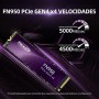Fikwot FN955 2TB M.2 PCIe Gen4 Unidad Interna de Estado sólido con Adhesivo de refrigeración de grafeno - hasta 7350MB/s, Caché