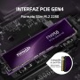 Fikwot FN955 2TB M.2 PCIe Gen4 Unidad Interna de Estado sólido con Adhesivo de refrigeración de grafeno - hasta 7350MB/s, Caché