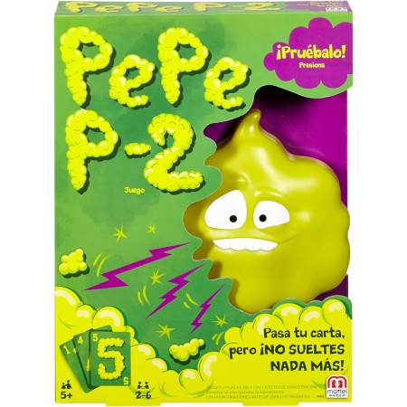Mattel Games Pedorretas Juego de Cartas, Juego de Mesa con Sonidos para niños +5 años (Mattel DHW40)