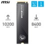 MSI Spatium M560 SSD 1TB PCIe 5.0 NVMe M.2 Unidad de Estado sólido Interna, 10.200MB/s Read & 8.400MB/s Write, 3D NAND, Built-In