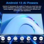 Tableta 5G de 2025 pulgadas, Tablet con Android 10,36, MTK6797, 16GB d