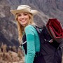 SEFIRST Sombrero de Sol para Mujer, Protección UV, Plegable Sombrero de Pesca de ala Ancha, Ajustable Sombrero de Verano para