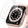 JETech Protector de Pantalla Compatible con Apple Watch SE (2022/2020) /Series 6 5 4 40 mm, Alta Definición, Película de TPU, 3