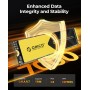 ORICO M2 SSD 2TB, NVMe SSD M.2 con Disipador, PCIe 4.0 x 4, hasta 7000MB/s, SLC Cache 3D NAND, M.2 2280 SSD Interna para PS5, PC