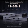 UGREEN Revodok Pro 2111 10Gbps Hub USB C HDMI 4K60Hz DisplayPort 4K120Hz Docking Station Tipo C Adaptador Ethernet Gigabit PD