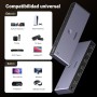 UGREEN 8K 60Hz Switch HDMI 2.1 5 Entradas 1 Salida 4K 240Hz HDCP 2.3 Adaptador de Corriente Conmutador con Mando a Distancia