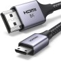 UGREEN Cable Mini HDMI 8K 60Hz Adaptador Bidireccional Hembra 4K 240Hz 3D Dolby Vision HDCP Compatible con Cámara HDTV Monitor,