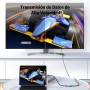UGREEN Adaptador Micro HDMI Macho a HDMI Hembra 4K 3D HDR Ethernet ARC Cable Compatible con Hero 7 Black Raspberry Pi4 Aquaris