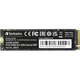 Verbatim Vi3000 PCIe NVMe M.2 SSD 512GB