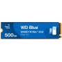 WD Blue SN580 500GB, M.2 NVMe SSD, PCIe Gen4 x4, con hasta 4.000 MB/s de velocidad de lectura.