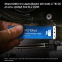 WD Blue SN580 500GB, M.2 NVMe SSD, PCIe Gen4 x4, con hasta 4.000 MB/s de velocidad de lectura.