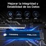 fanxiang SSD 512GB PCIe 4.0 NVMe M.2 2280 - hasta 6100MB/s - Disco Duro SSD Interno Compatible con PS5, Ordenador Escritorio y