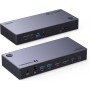 UGREEN Revodok MAX 313 Docking Station Thunderbolt 4 40Gbps 13 En 1 Triple Pantalla 4K60Hz 8K30Hz HDMI DisplayPort, Lector