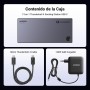 UGREEN Revodok MAX 313 Docking Station Thunderbolt 4 40Gbps 13 En 1 Triple Pantalla 4K60Hz 8K30Hz HDMI DisplayPort, Lector