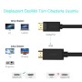 Cabo Ugreen Displayport Hdmi 4K 30Hz 28Awg 1.5M - Preto