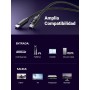 UGREEN Cable HDMI 4K@60Hz, HDMI 2.0 Cable Algodón Trenzado Conector Cobre Niquelado, Cable HDMI Soporte 3D, HDR, ARC, Ethernet,