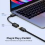 UGREEN Adaptador Mini HDMI Cable4K 3D Ultra HD ARC Retorno de Audio para Raspberry Pi Zero Canon EOS 5D Mark Cámara Nikon D5600
