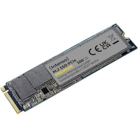 Intenso 500 GB M.2 SSD PCIe Premium, hasta 2100 MB/s, (PCI Express Gen.3 x 4 NVMe 1.3, Unidad de Estado sólido)