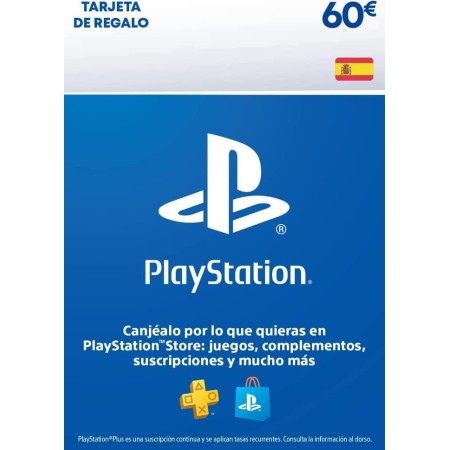 60€ PlayStation Store Tarjeta Regalo | Cuenta española [Código por correo]