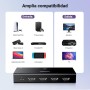 UGREEN HDMI Switch 4K 60Hz 3 Entradas a 1 Salida Conmutador 1080P 3D HDR10 Dolby Atmos con Control Remoto IR Compatible con