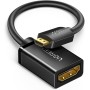 UGREEN Cable Micro HDMI Adaptador Macho a Hembra 4K 60Hz 3D Dolby ARC Compatible con Raspberry Pi 4 Cámara Tableta Portátil, 1M