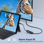 UGREEN Cable Micro HDMI Adaptador Macho a Hembra 4K 60Hz 3D Dolby ARC Compatible con Raspberry Pi 4 Cámara Tableta Portátil, 1M