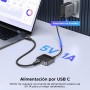 UGREEN Switch USB C + HDMI a HDMI 2.0 4K 60Hz 2 Entradas 1 Salida Comutador Tipo C 2K 1080P 240Hz HDR CEC Dolby Atmos Compatible
