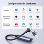UGREEN Tarjeta de Captura de Video HDMI a USB C Entrada 4K 1080P, Grabación de Video, Audio y Juegos, Compatible con Switch,