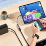 UGREEN Tarjeta de Captura de Video HDMI a USB C Entrada 4K 1080P, Grabación de Video, Audio y Juegos, Compatible con Switch,