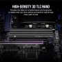 Corsair MP600 Elite SSD NVMe M.2 PCIe Gen4 x4 de 1 TB - M.2 2280 - Lectura Secuencial de hasta 7.000 MB/s - NAND 3D TLC de Alta