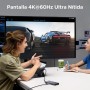 UGREEN Revodok Pro 1091 10Gbps Hub USB C HDMI 4K 60Hz Ethernet Gigabit PD 100W Lector de Tarjeta SD TF Puertos de Datos 2A2C