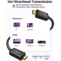 UGREEN Cable Displayport a HDMI, 4K UHD 3840x2160 @30Hz Cable DP a HDMI, Adaptador Display Port a HDMI 1080P@60Hz para Portatil